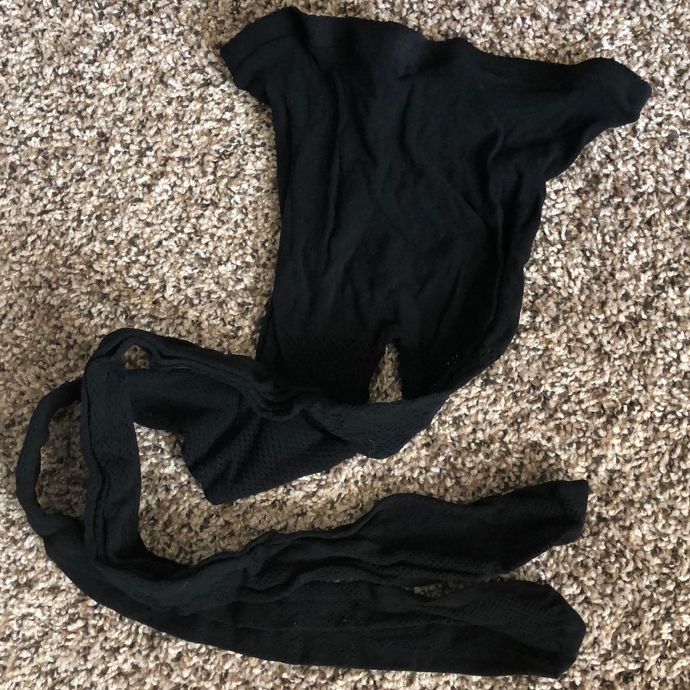 Lane Bryant Fishnet tights size C-D in black